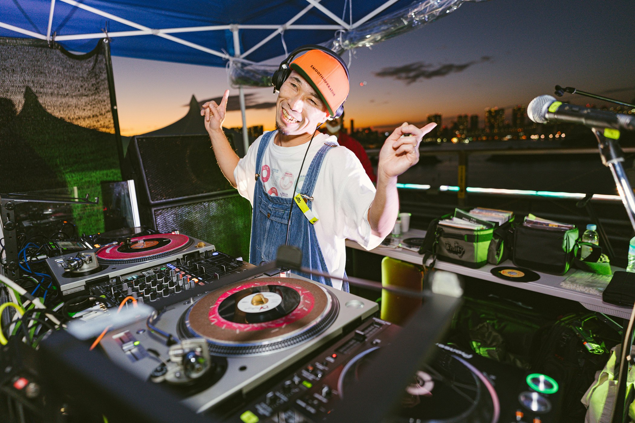 DJ Koco at the Do-Over Tokyo 2021, November 14, 2021. Photo by @Localmaze.